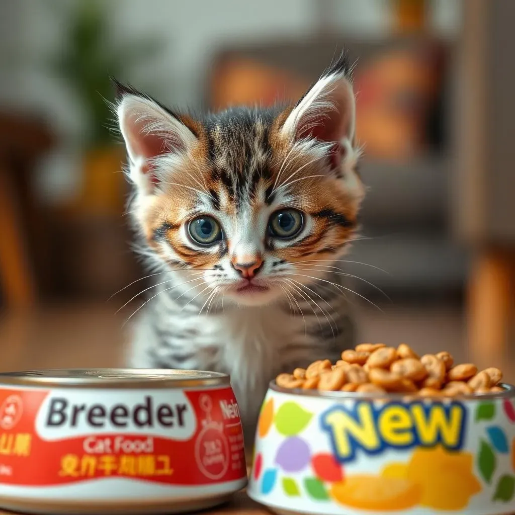 「ブリーダー 猫 餌」を切り替える時の注意点とステップ