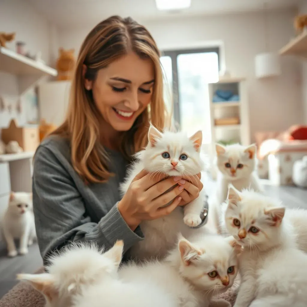 信頼できる和白 白 猫 ブリーダーの見つけ方