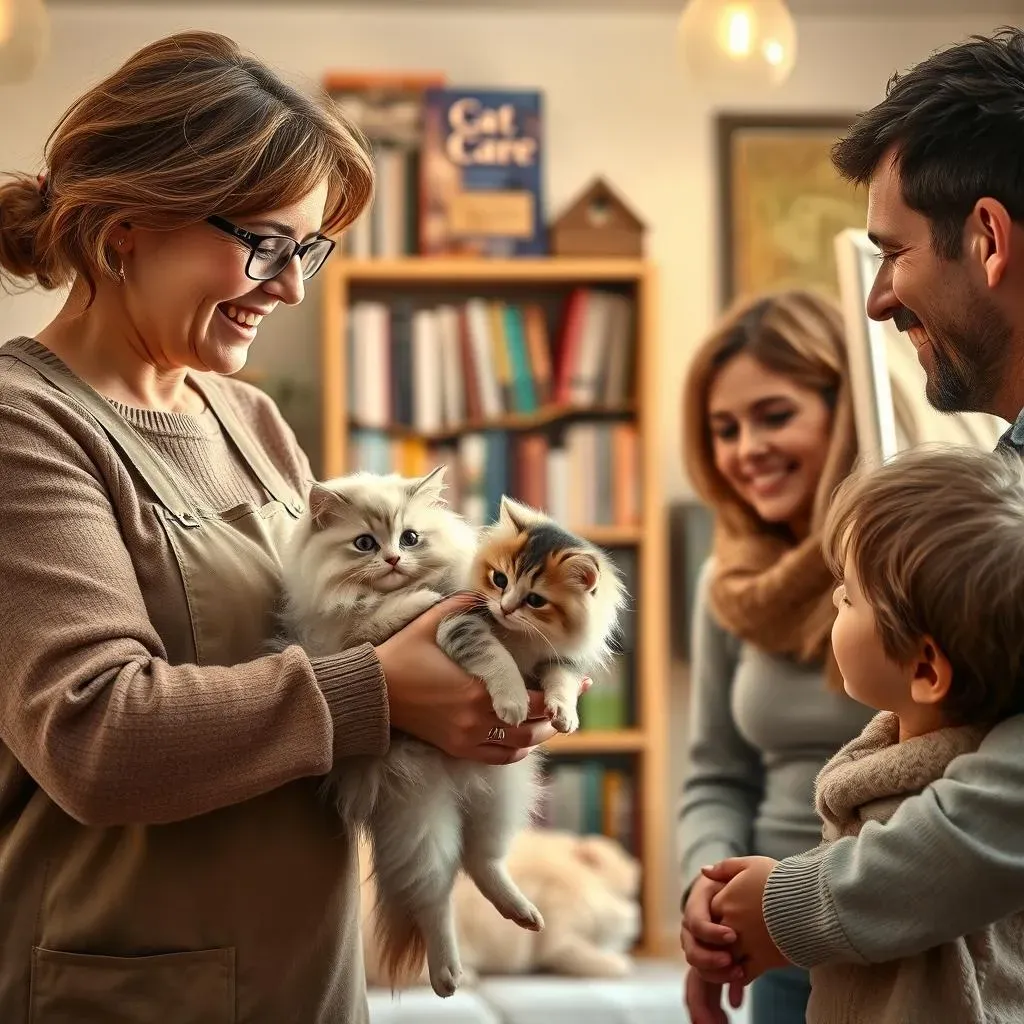 信頼できる長毛猫ブリーダー:迎え入れ後のサポートと長く付き合うためのヒント