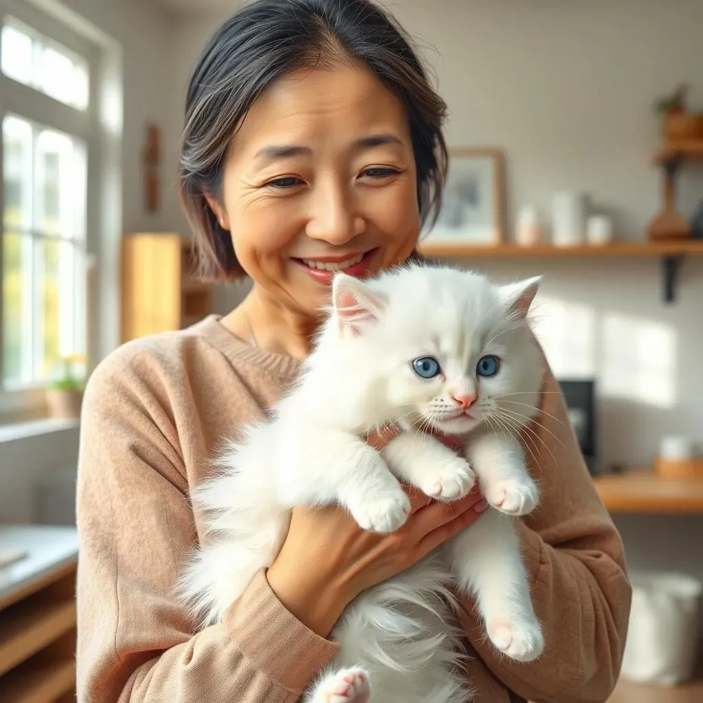 和白のブリーダーから迎える白い猫:その魅力と特徴