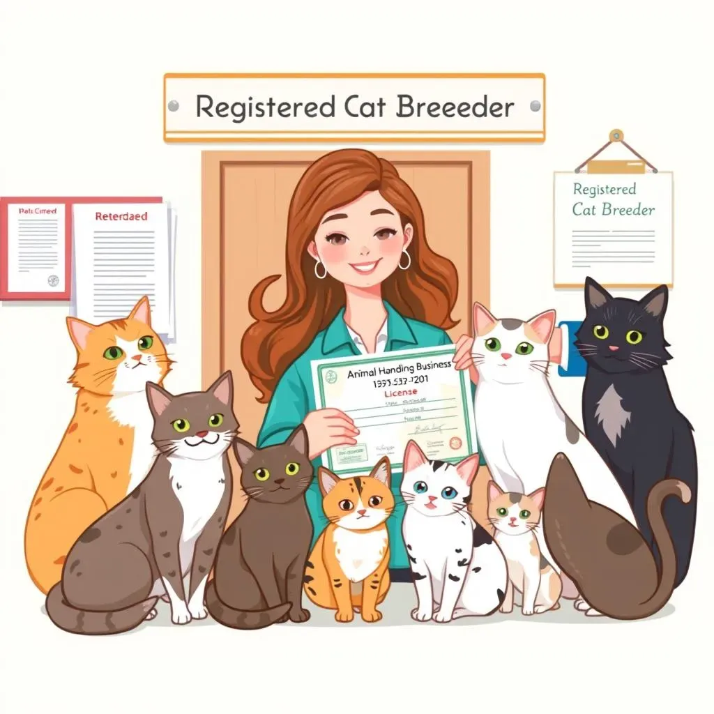猫 ブリーダー の資格と開業手続き