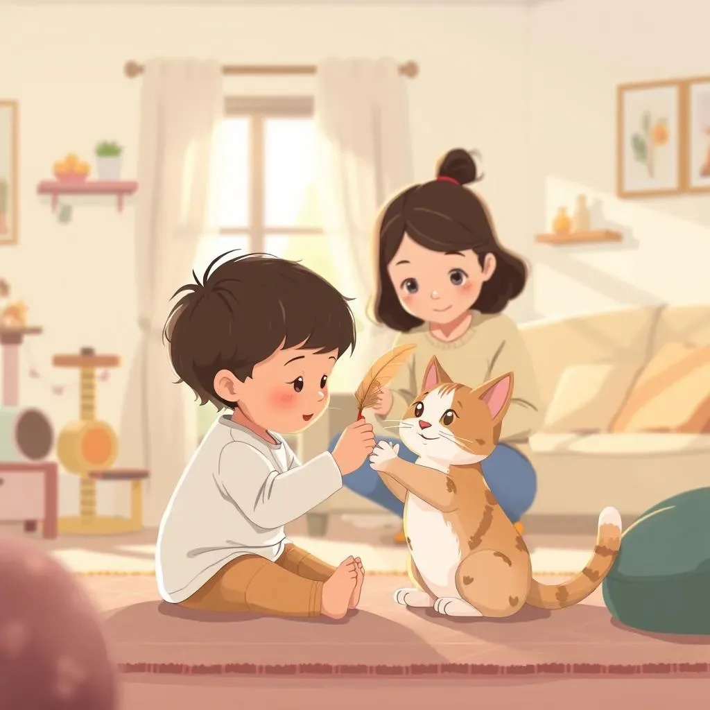 猫と子どもの役割分担:具体的な方法と注意点