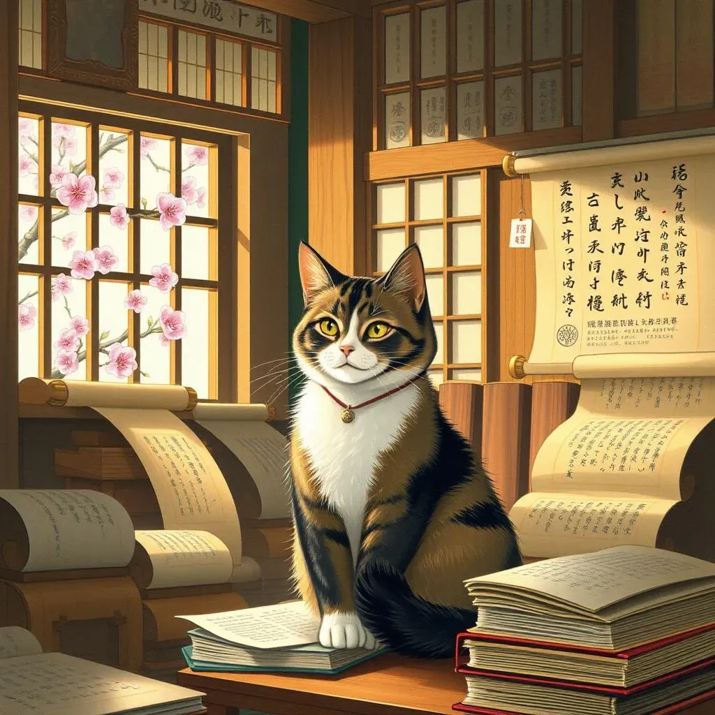 猫と日本の歴史:文献と民話から読み解く