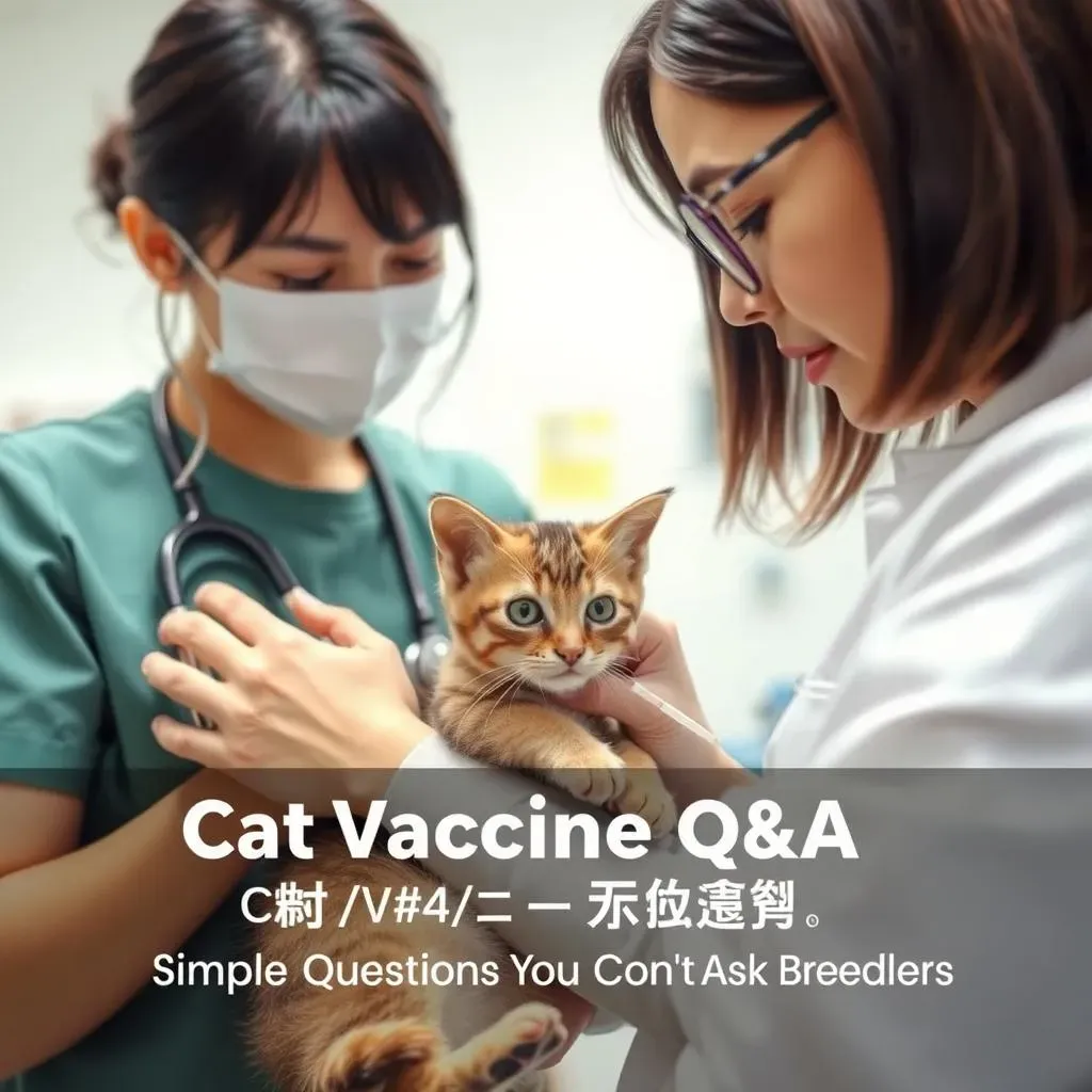 猫のワクチンに関するQ&A:ブリーダーに聞けない素朴な疑問