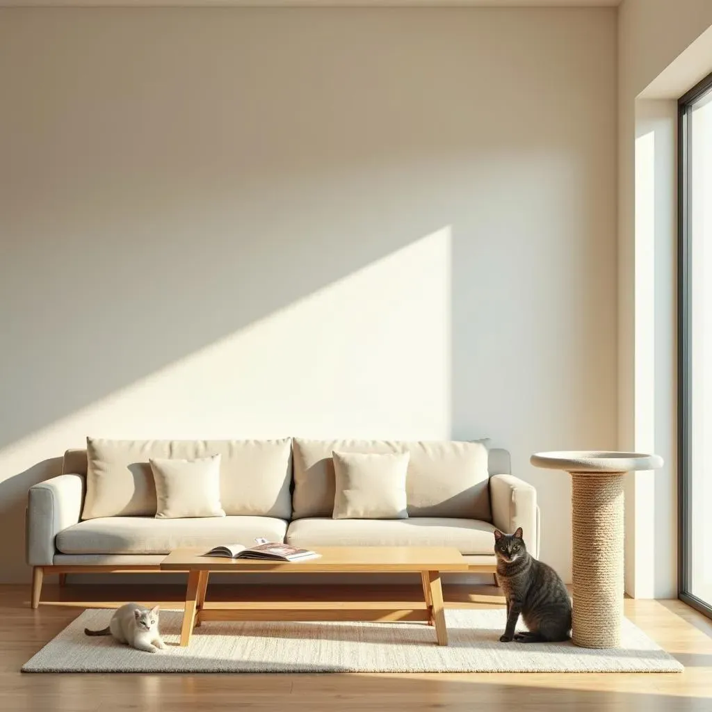 猫も人も快適!シンプルインテリアの基本