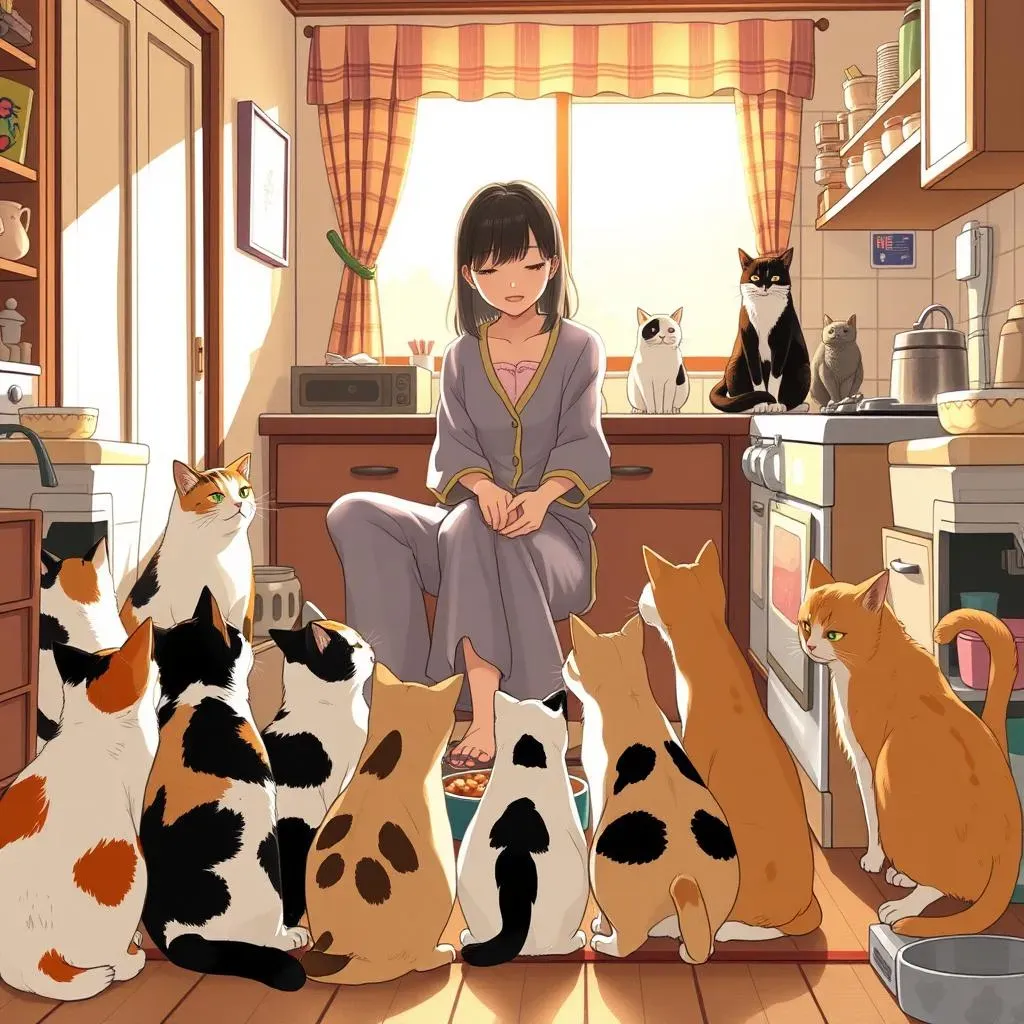 猫6人と暮らす日常ってどんな感じ?