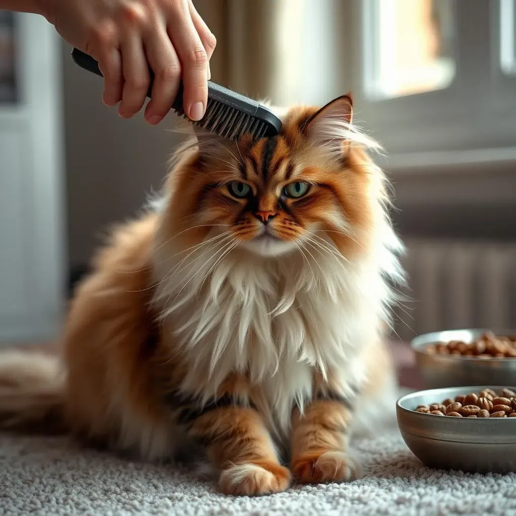 長毛猫との生活:日常のお手入れ方法と注意点 – ブラッシング、食事、健康管理