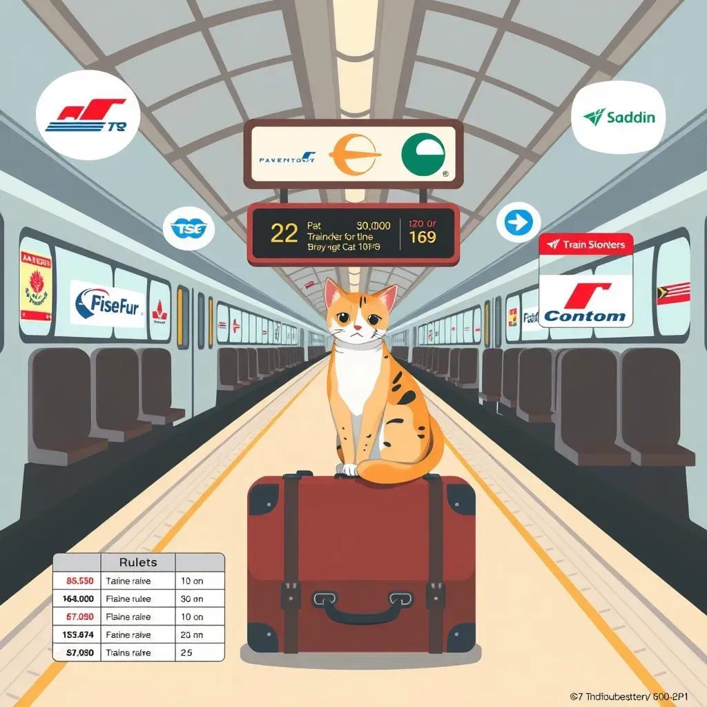 電車会社ごとの猫の乗車ルールと料金の違い