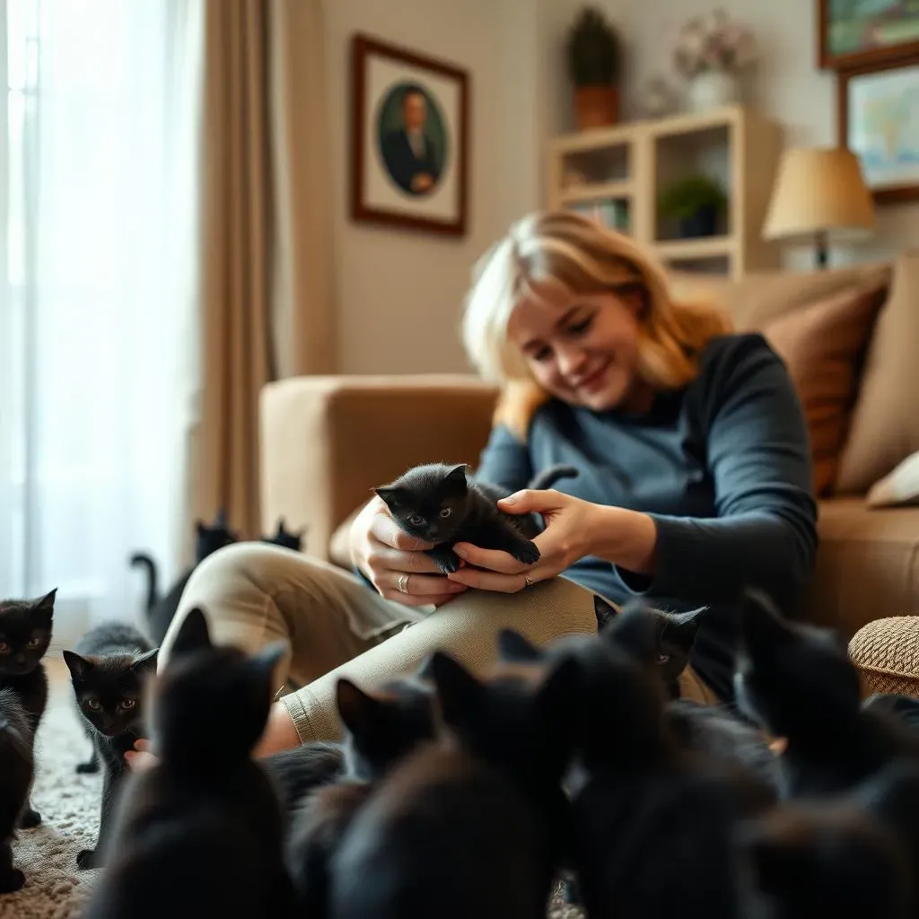 黒猫との生活:ブリーダー選びから迎え入れまで
