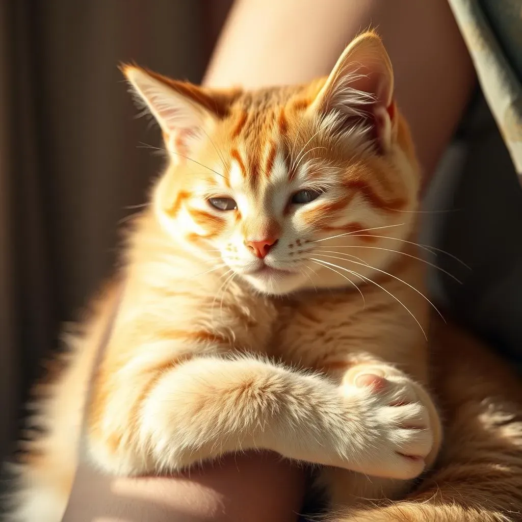 体の触れ方でわかる！猫からの愛情表現