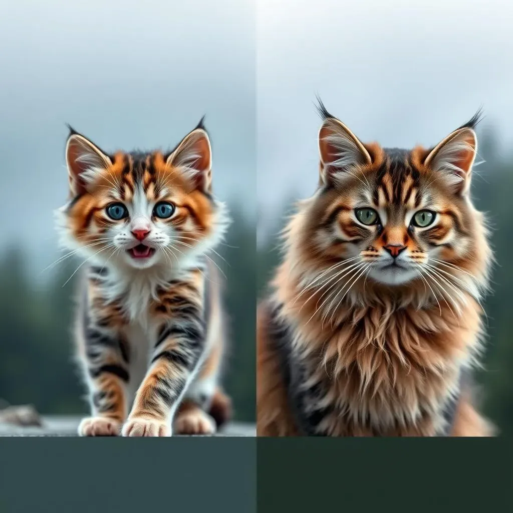 子猫と成猫、ノルウェージャンフォレストキャットの性格の変化