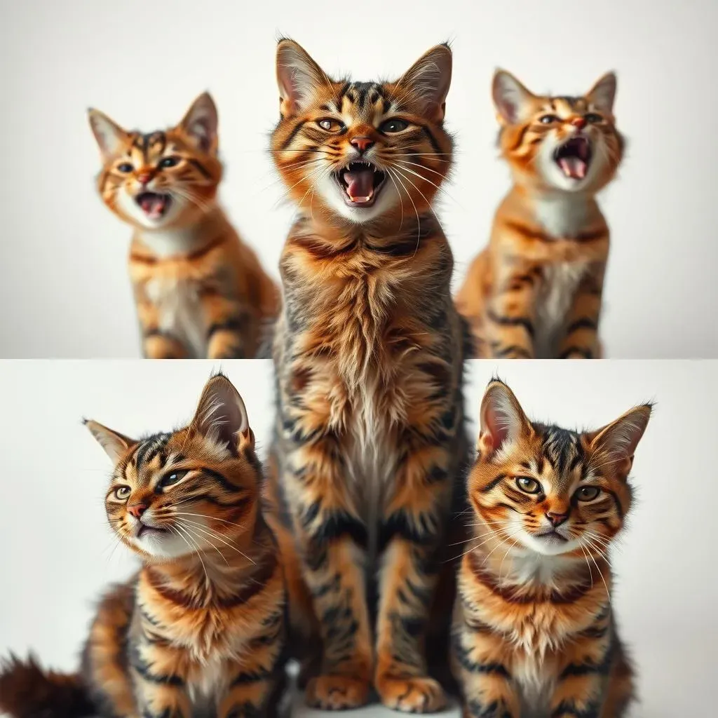 様々な猫の鳴き声：種類と特徴