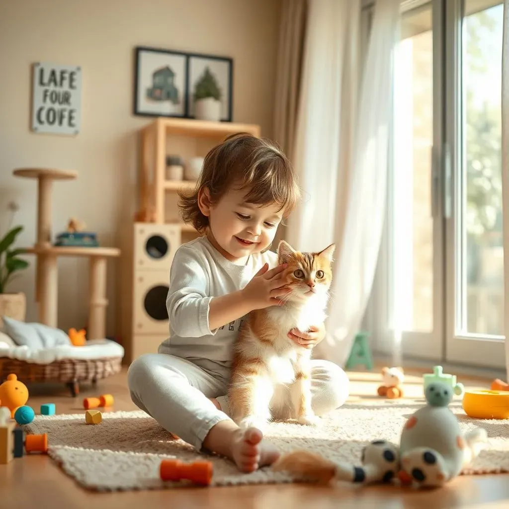 猫と子どもが仲良く暮らすための環境づくり