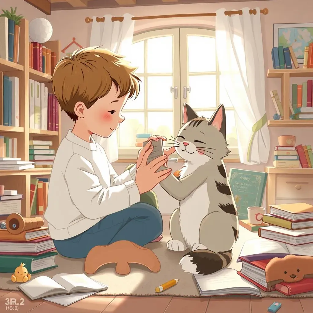 猫と子どもが共に成長するための教育的アプローチ