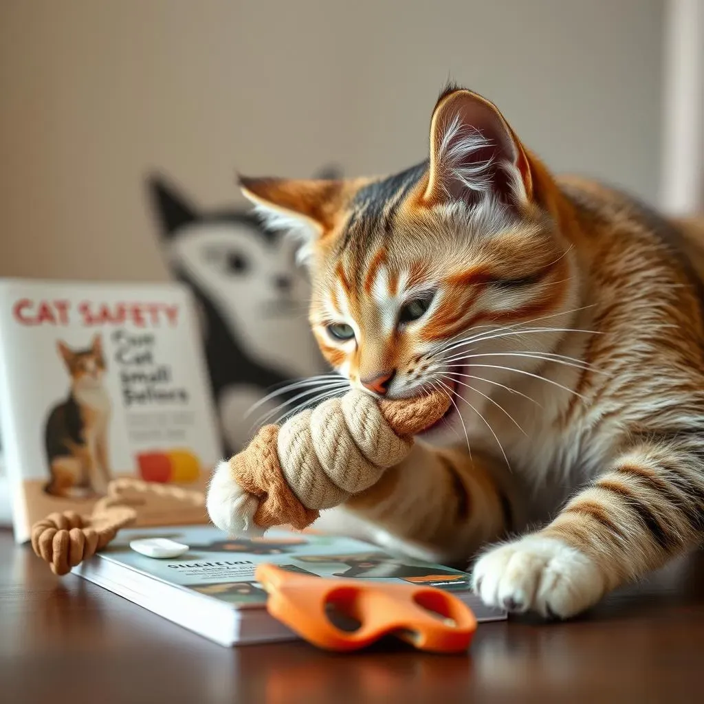 猫のおもちゃの安全性：危険な素材と事故例