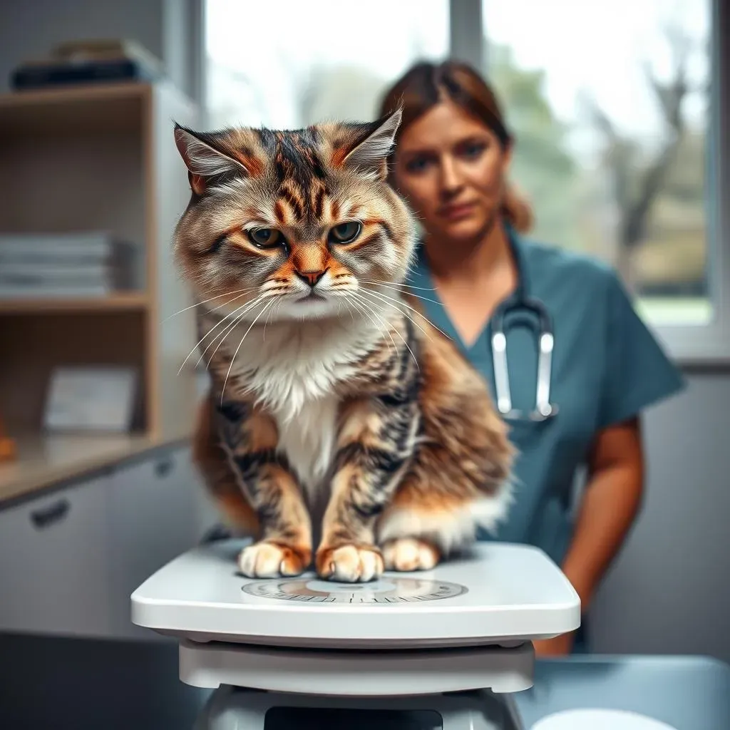 猫の健康状態と食事量：病気や肥満への対応、獣医への相談