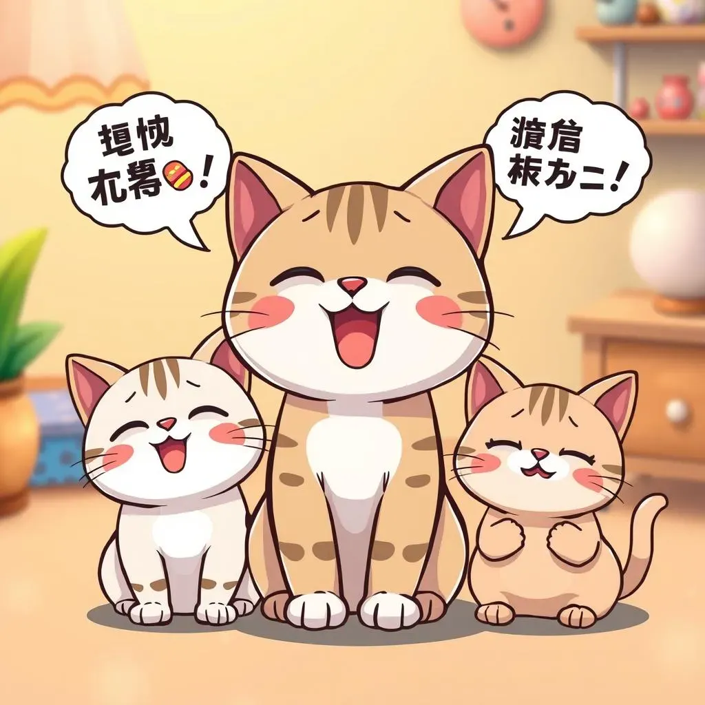 鳴き声からわかる猫の気持ち：状況別解説